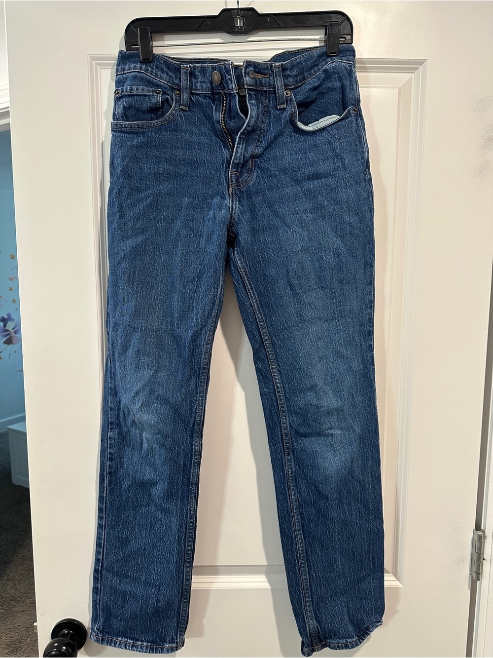 Goodfellow & Co Straight-Leg Jeans in Dark Blue Wash